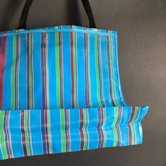 Frida Kahlo Multi-Colored Mercado Bag Mexican Tote Market Reusable Grocery Bag - Picture 6 of 8